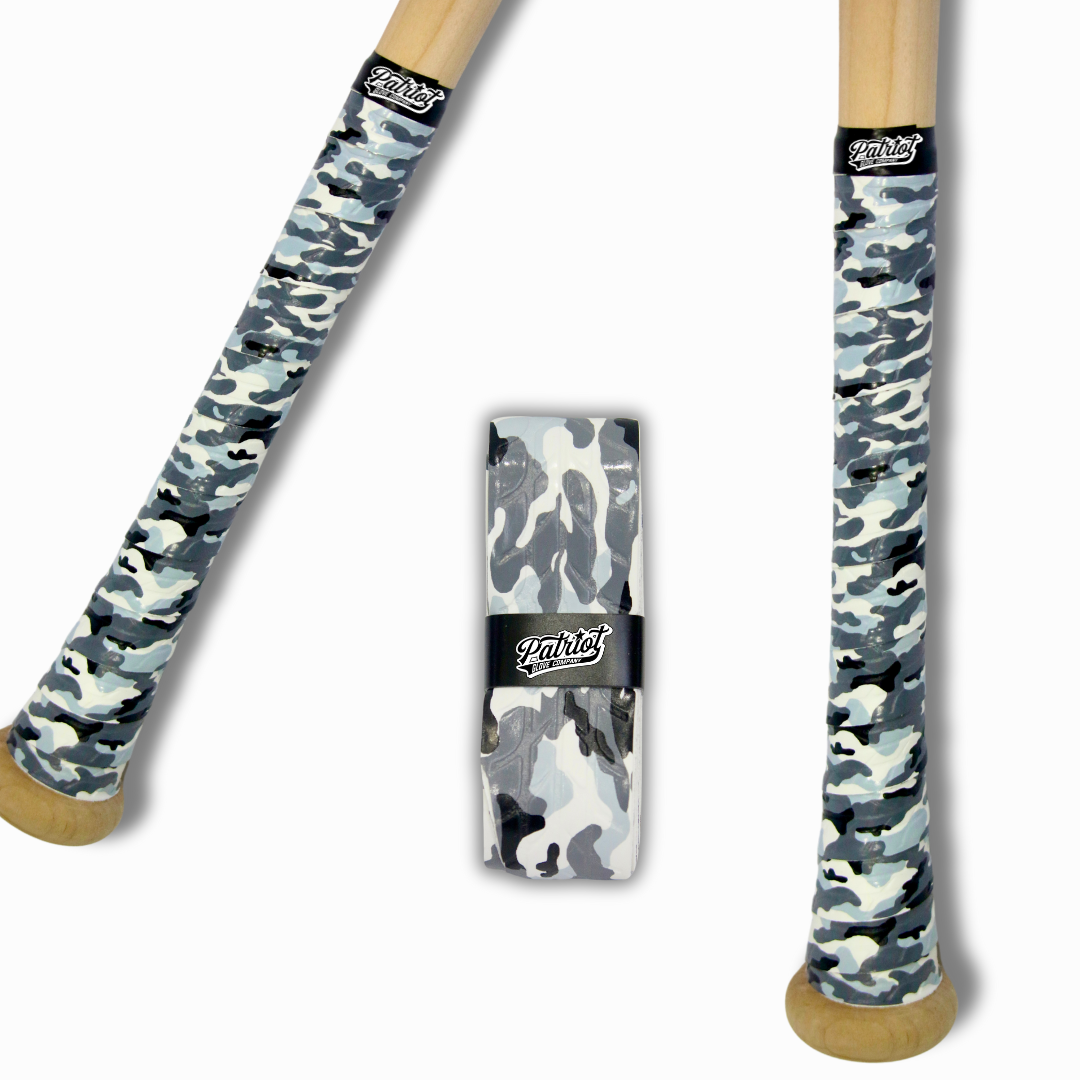 Bat Grip Grey Camo - Patriot Glove