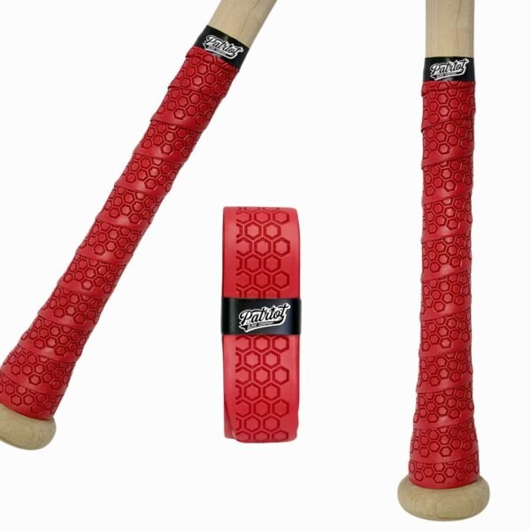 Vulcan Bat Grip RED Flash 1.75mm - Baseball Bat Handle Grip