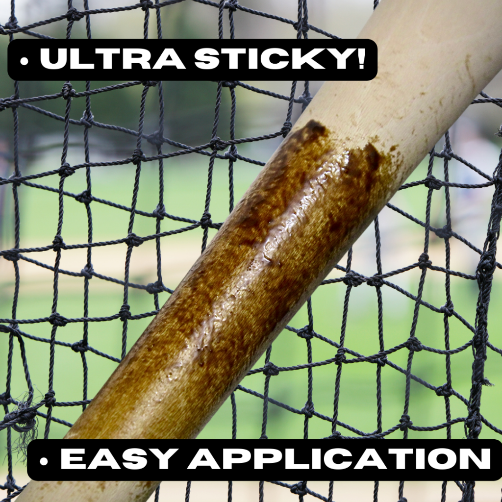 Pine tar bat