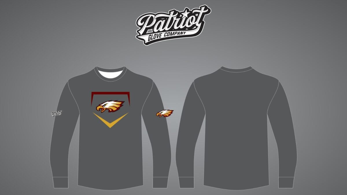 Long Sleeve Shirt - West Valley Baseball (Grey)