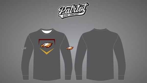 Long Sleeve Shirt - West Valley Baseball (Grey)