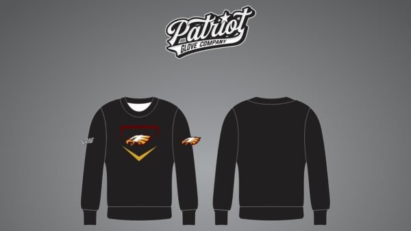 Crew Neck - West Valley Baseball (Black)