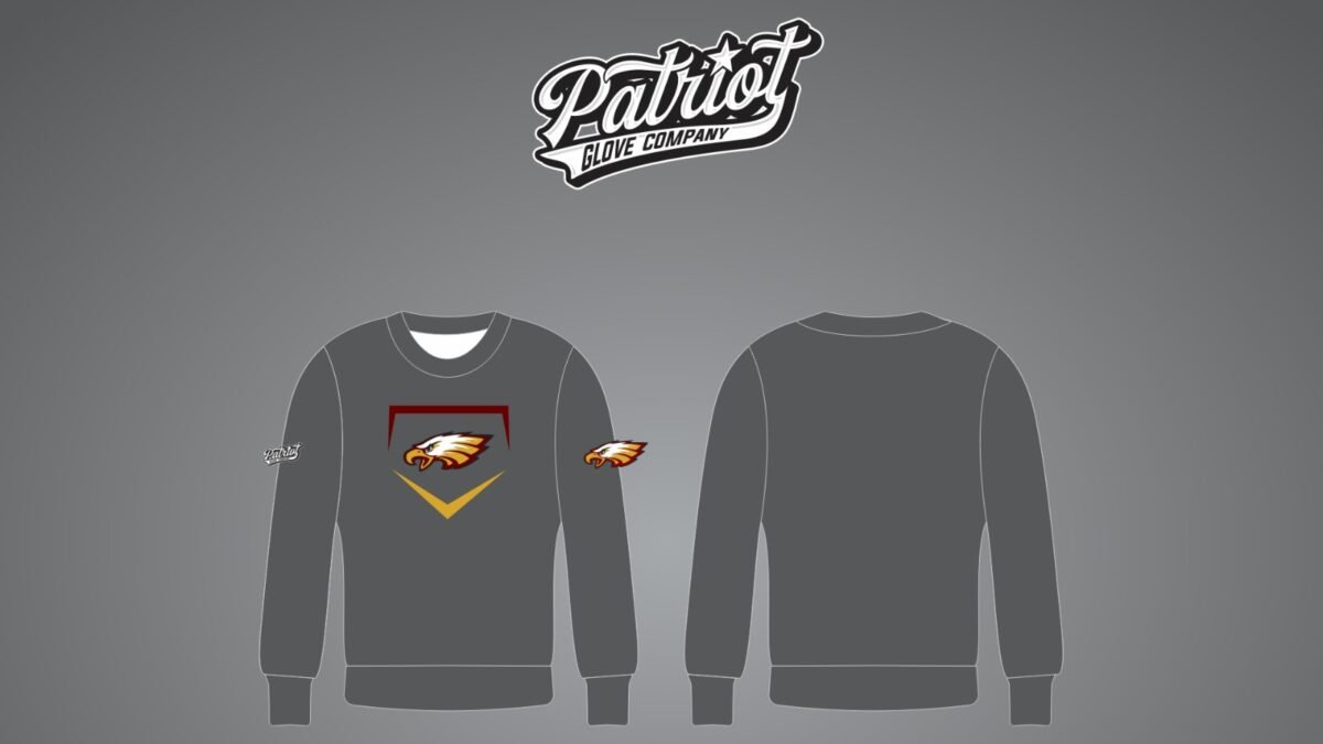 Crew Neck - West Valley Baseball (Grey)