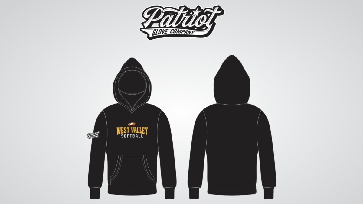 West Valley Softball Hoodie (Black)