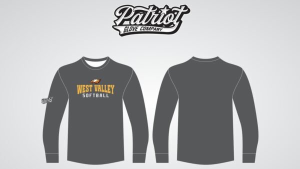 West Valley Softball Long Sleeve Shirt (Grey)