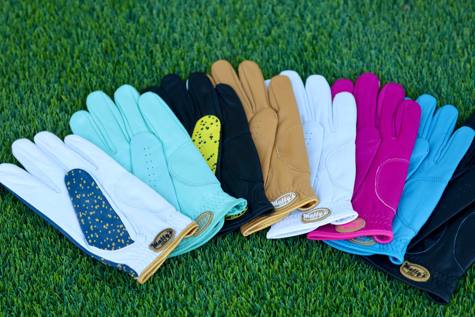 Matty's Pro Golf Glove - Electric Yellow - Image 6