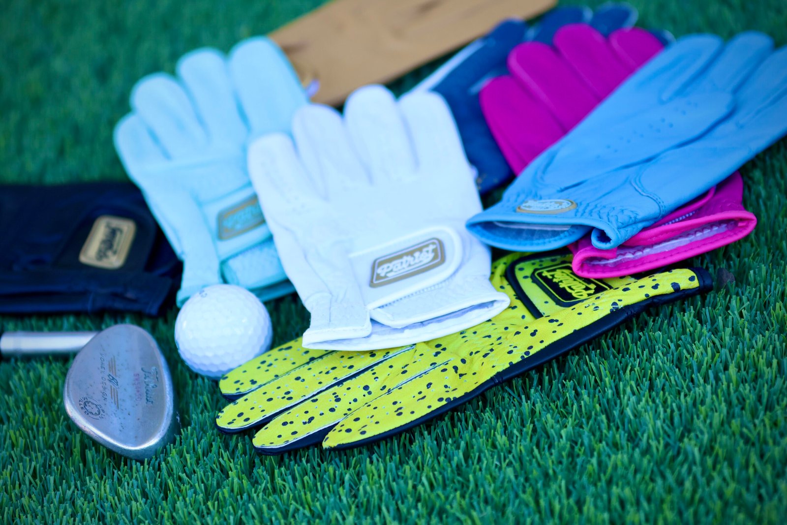 Matty's Pro Golf Glove - Electric Yellow - Image 5