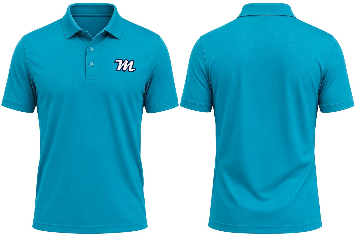 Athletic Polo – Teal